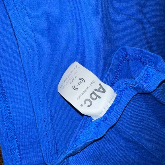 Advisory Board Crystals ABC Graphic Logo Blue T-Shirt Size Large - Picture 5 of 6